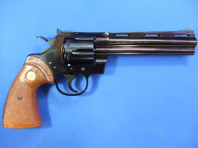 コルト パイソン 6インチ　ミッドナイトゴールド | タナカ