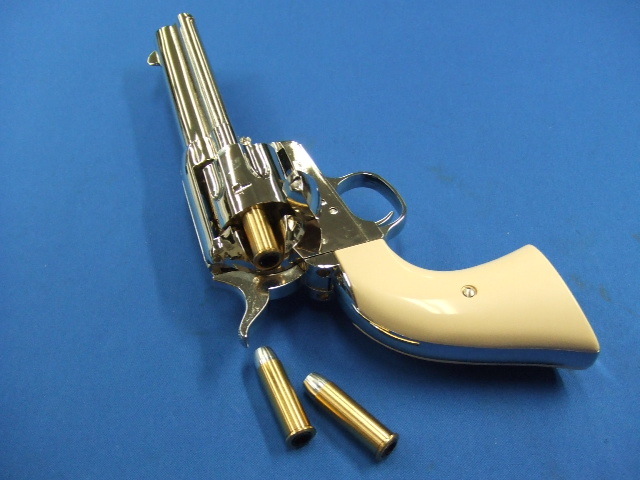 コルトSAA.45 ピースメーカー ニッケルシルバー　Xカートリッジ | マルシン