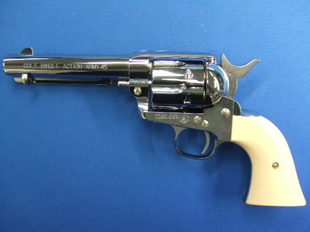 コルトS.A.A.45ピースメーカー スーパークローム　Xカートリッジ | マルシン