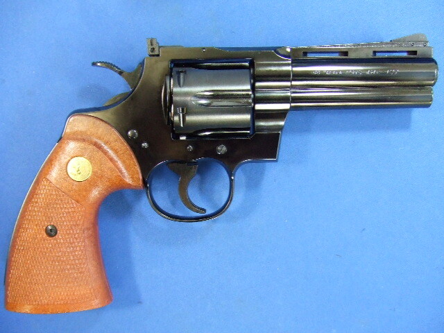 コルトパイソン 4インチ スチールフィニッシュ | タナカ