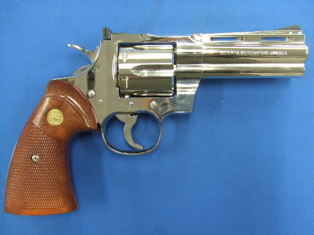 コルト パイソン 4インチ R-Model ニッケル | タナカ