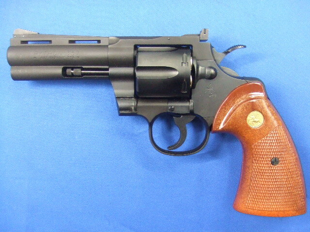 コルトパイソン 4インチ R-Model HW ブラック | タナカ