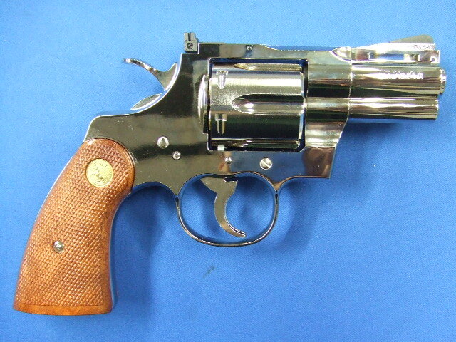 コルト パイソン 2.5in R-Model ニッケル | タナカ