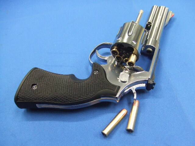 S&W M686 シルバー ABS　新カートリッジ プラグリップ仕様 | マルシン