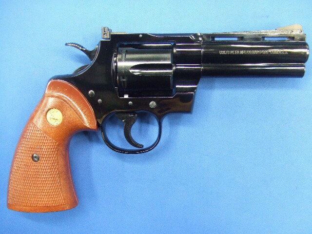 コルトパイソン 4インチ R-Model スチールフィニッシュ | タナカ