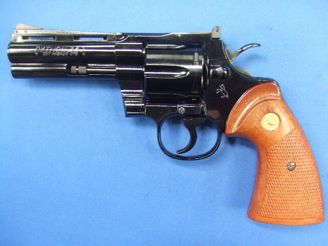 コルトパイソン 4インチ R-Model スチールフィニッシュ | タナカ