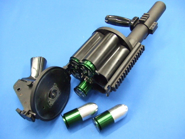 リボルバーランチャー 20周年記念特別仕様 ブラック MOSCART 30P x6発セット   |  CAW