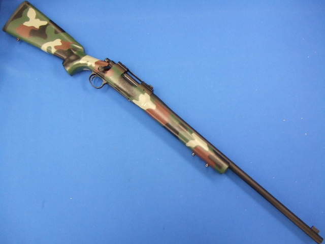 タナカ　m700 LTR リアルウッド Tanaka Works M700 Police LTR (20 inch) Gas Sniper (Ver. 2