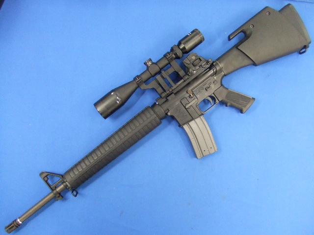 WA ウエスタンアームズ　M16A4 プラフレーム M16A4 フルメタルカスタム スナイパーライフル | ウエスタン