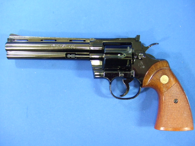 コルト パイソン 6インチ　ミッドナイトブルー | タナカ