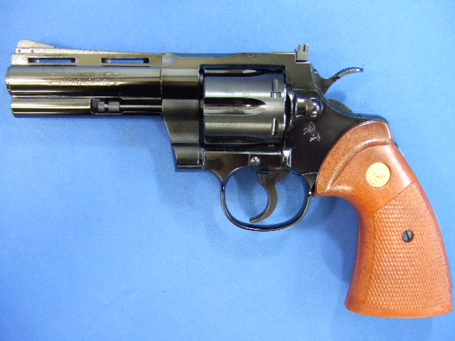 コルトパイソン 4インチ スチールフィニッシュ | タナカ