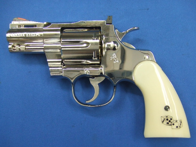 コルト パイソン Snake Eyse 2.5in R-Model ニッケル | タナカ