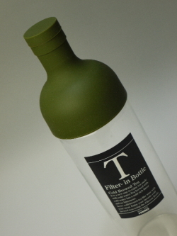 フィルターインボトル・水出し茶ボトル・グリーン」