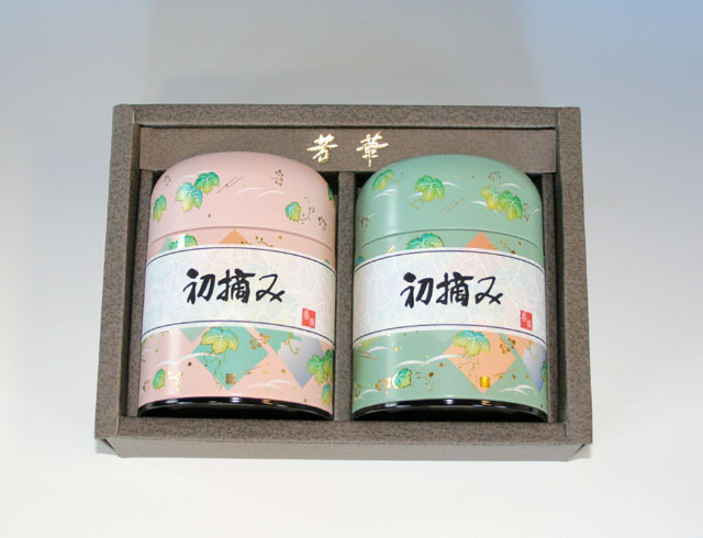 D-1初摘・初摘150ｇ缶詰め合わせ