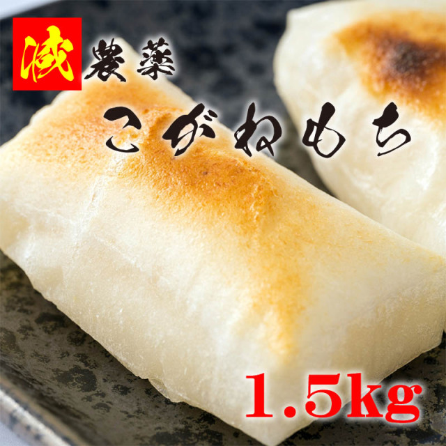 会津産 こがねもち 1.5kg