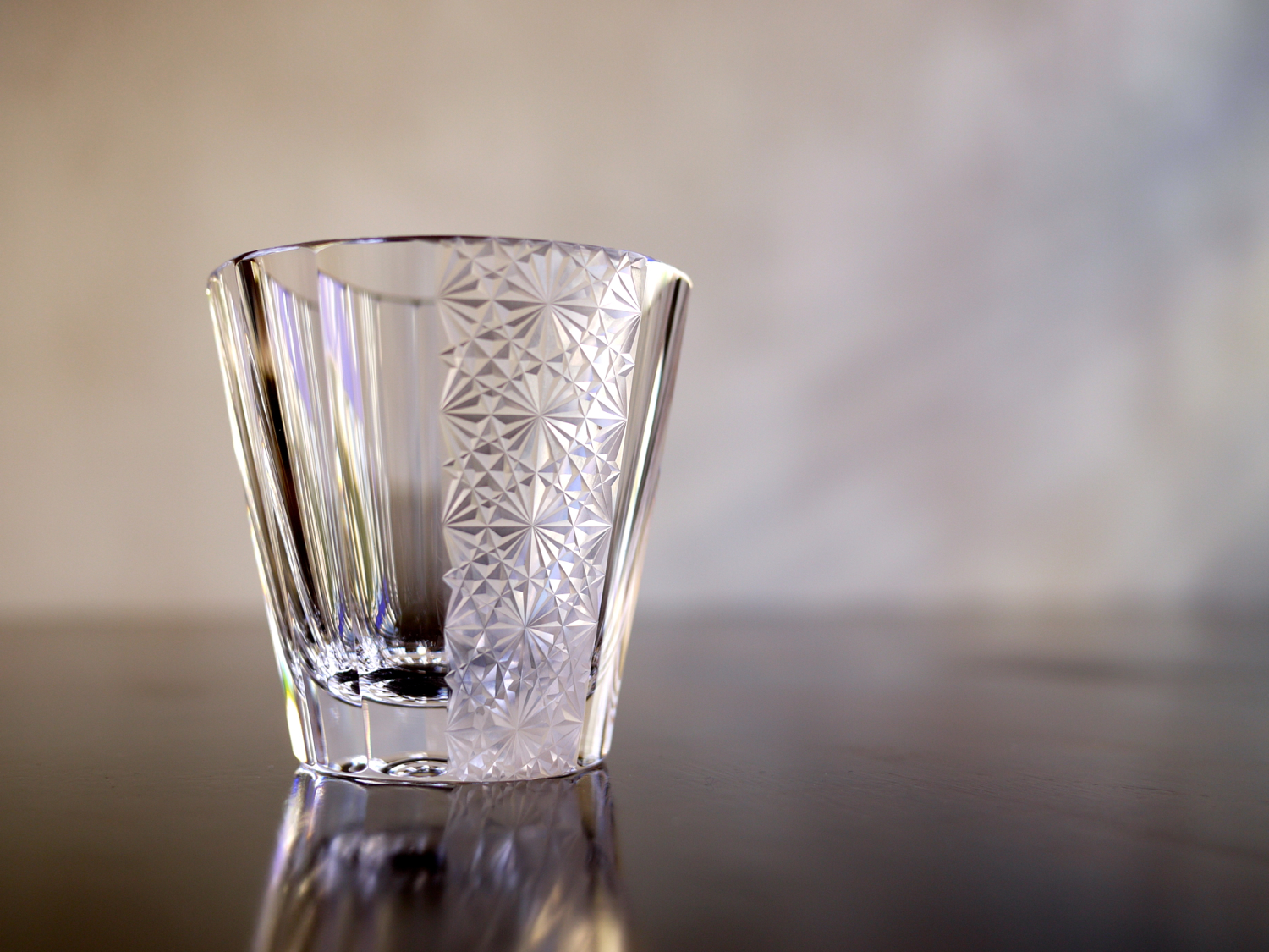 三代目秀石 堀口徹　グラス 喜久繋