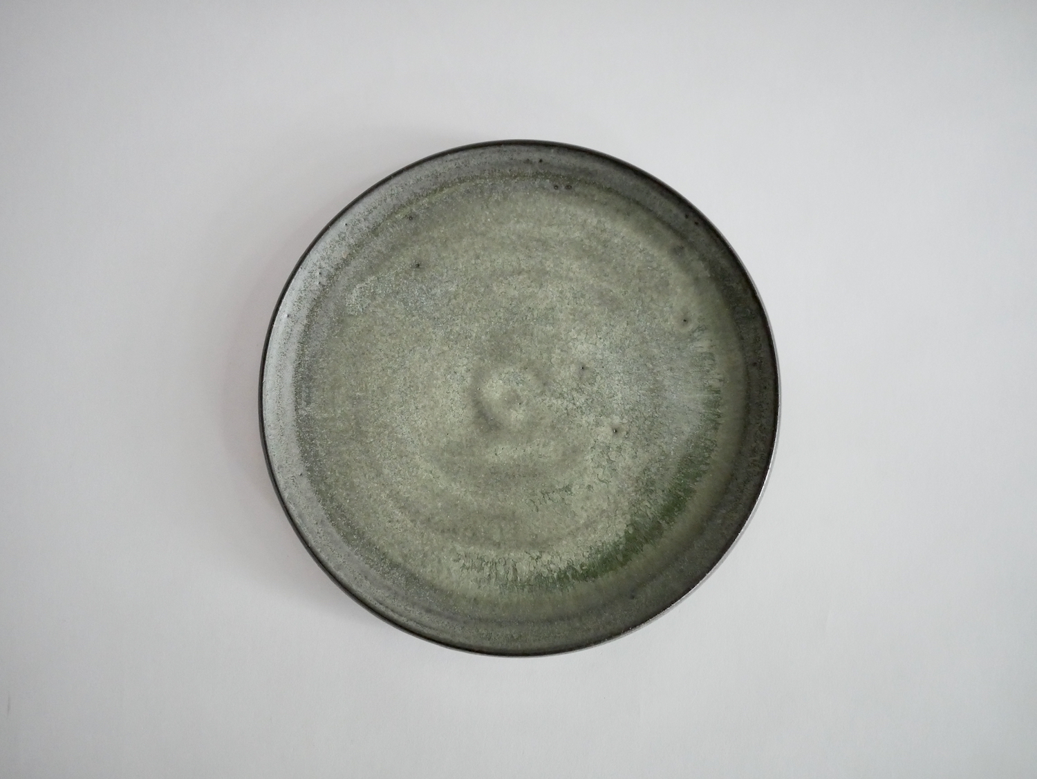 北岡幸士　7.5寸プレート BlueBlack