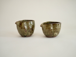 平岡仁　笠掛瓢片口