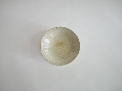 北岡幸士　5.5寸鉢 淡緑釉