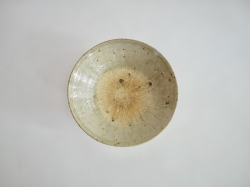 北岡幸士　6.5寸鉢 緑釉