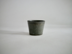 北岡幸士　そば猪口カップM線紋 BlueBlack