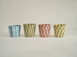 佐藤愛子　練込みカップ