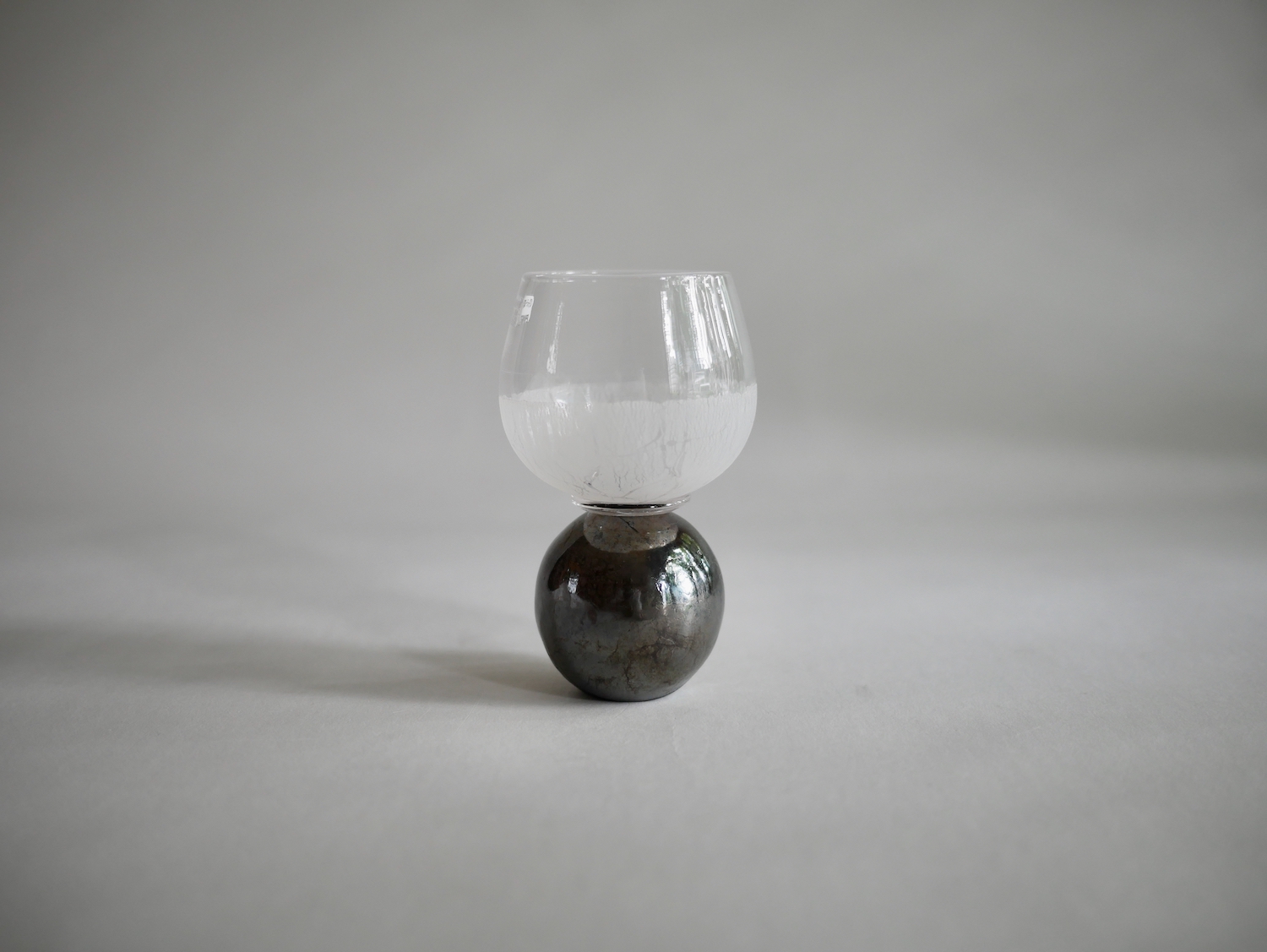 glass studio 三日月　釉薬 盃