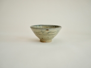 平岡仁　藍彩飯碗