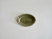 SUIYO　陽刻 オーバル SS 鶴 青磁