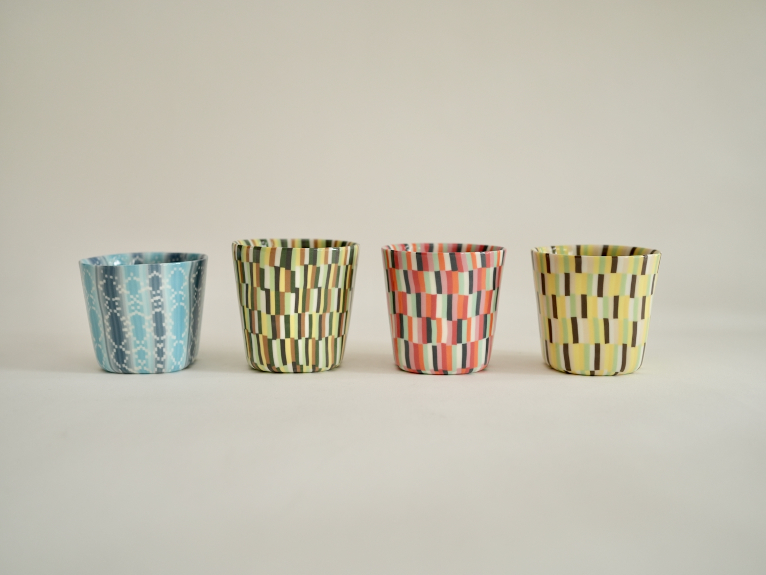 佐藤愛子　練込みカップ