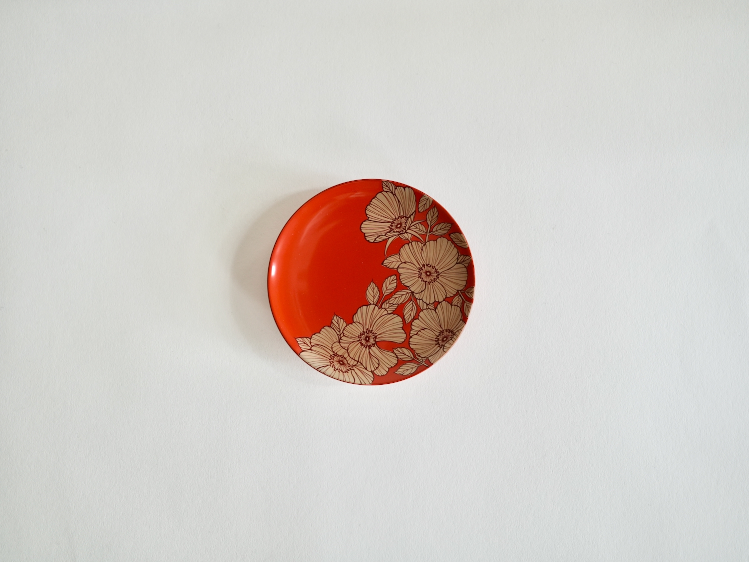 白岩有美　野薔薇豆皿