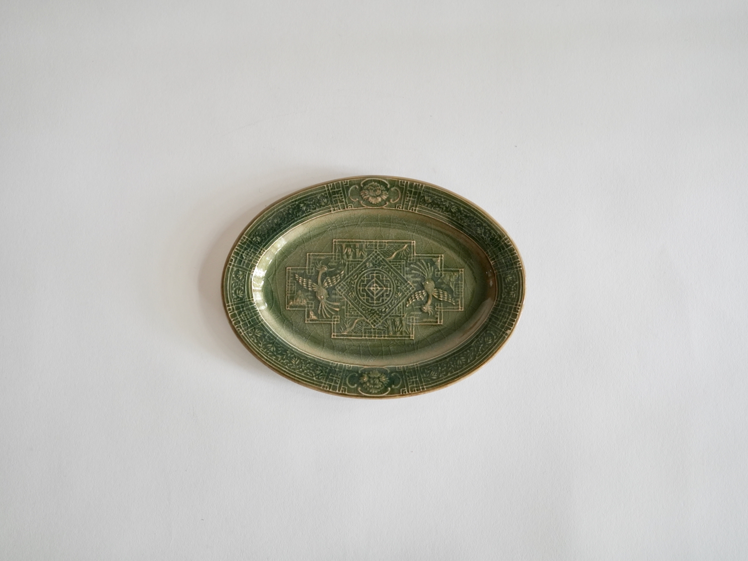 SUIYO　陽刻 シノワズリ S 青磁