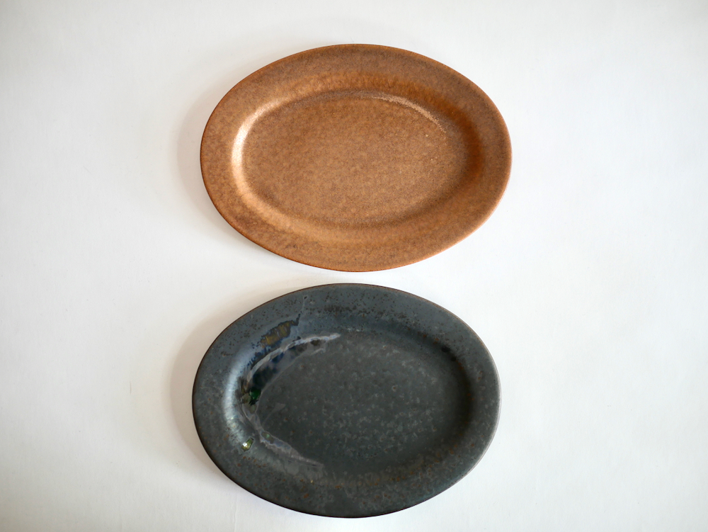 吉田正和　Oval plate