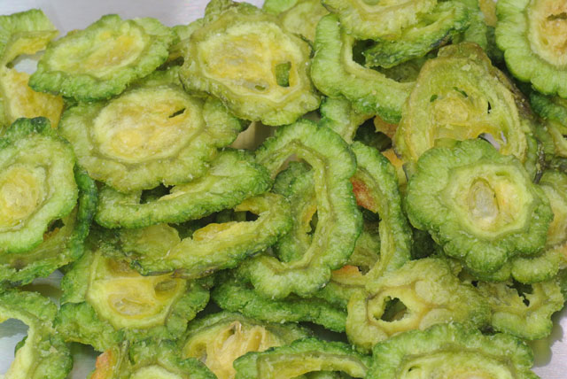 ゴーヤチップは野菜フライおつまみ