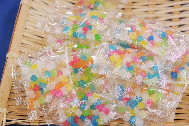 愛の星(50パック)｜ミニパックシリーズ/金平糖各種販売(通販)/味本舗の