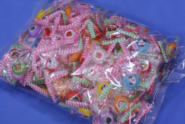 金扇のラブリーキャンディ1kgのお徳用パック♪懐かしの飴菓子