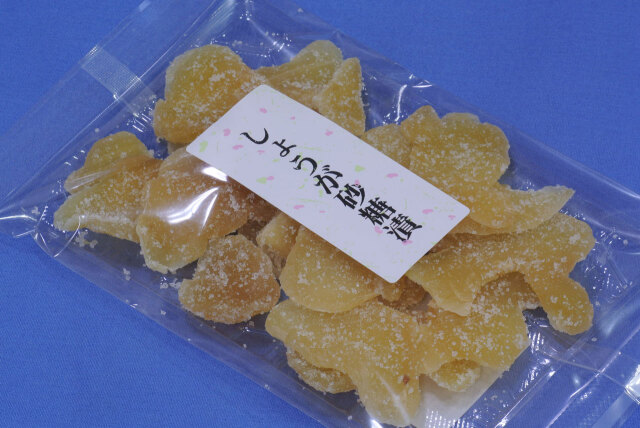 お試しパック！生姜砂糖漬け(ドライジンジャー)｜厚切りスライスの