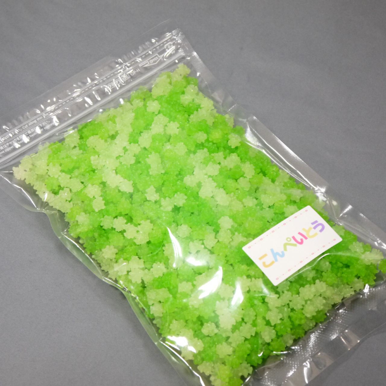 クリスタル若草金平糖500g