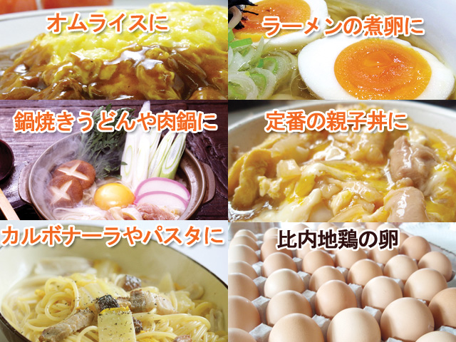 比内地鶏卵　業務用10kg