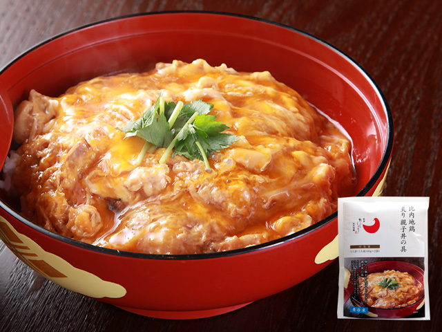 比内地鶏　炙り親子丼の具（２人前）