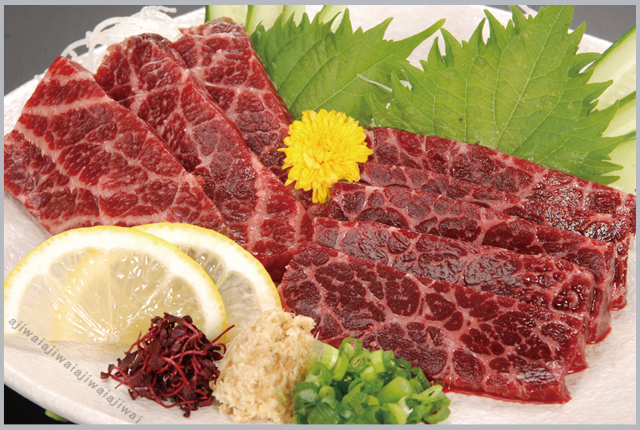 最高級ナガス鯨お刺身霜降り尾の身　400gセット