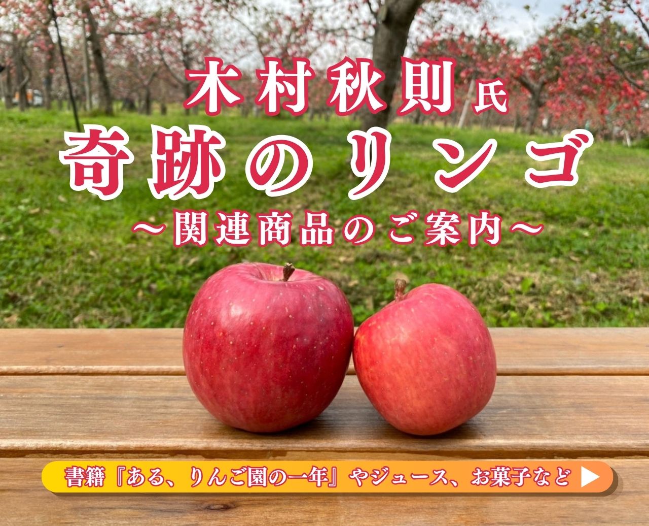 奇跡のリンゴTOPバナー