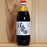 二年醸造醤油1L 自然栽培 自然栽培大豆　しょうゆ