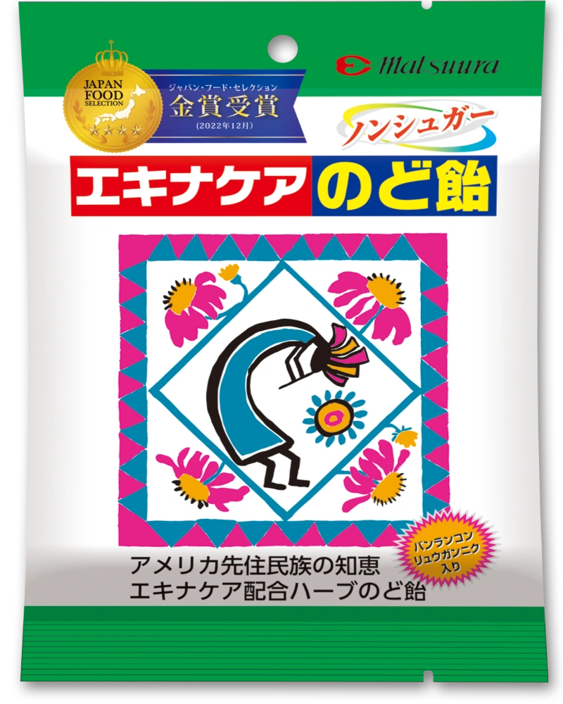 ノンシュガー エキナケアのど飴（のど・はなスッキリ）