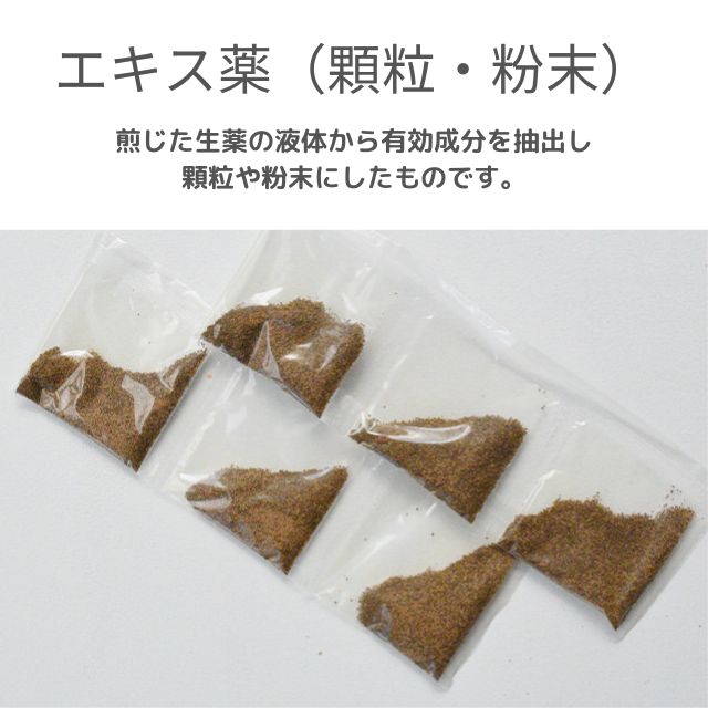 （2種類）オーダーメイド漢方薬［エキス薬（顆粒・粉末）］30日分　（第2類医薬品）