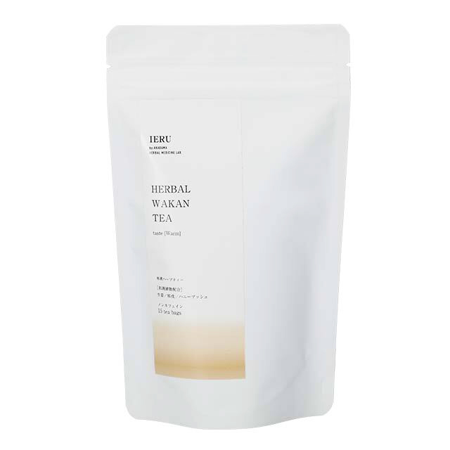 【在庫限り】送料無料！30％OFF！1回のご注文で3点まで 購入可 クリックポスト発送 IERU HERBAL WAKAN TEA ～Warm～ イエル 和漢ハーブティー　ウォーム　2gx15包入り（ティーバックタイプ）