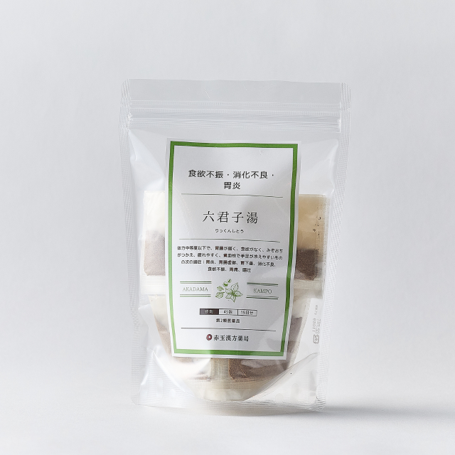 六君子湯（りっくんしとう）粒状【第2類医薬品】1日3回服用×15日分