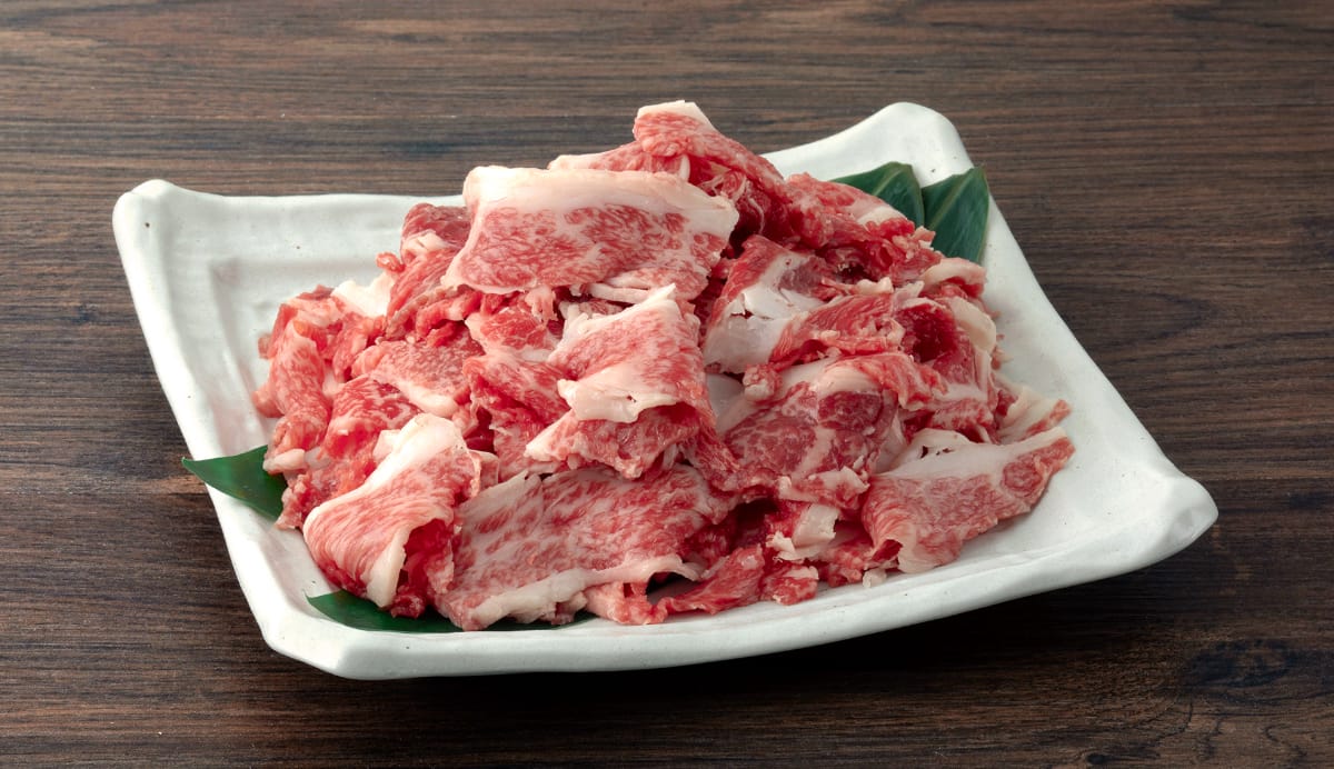 切り落とし｜赤身の旨み、脂の旨みを堪能｜赤城牛・赤城和牛の