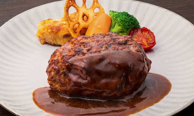 赤城牛焼き上げハンバーグ