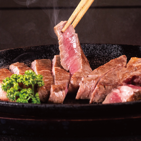 筑穂牛ロースステーキ［300g］※冷凍